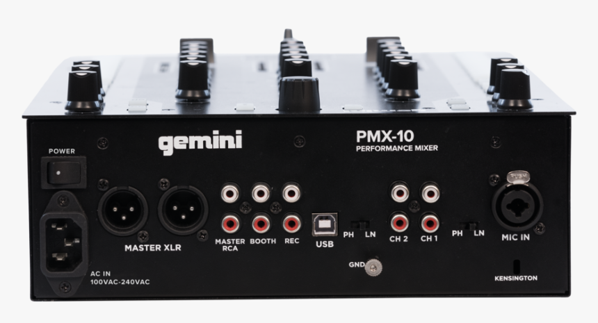 Redefining The Dj Mixing Experience - Gemini Pmx 10, HD Png Download, Free Download