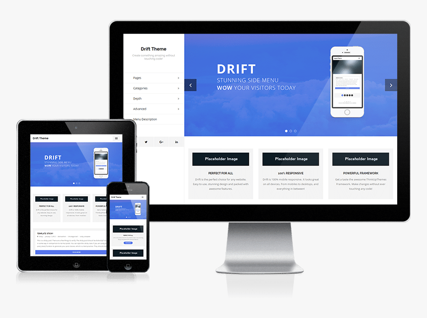 Transparent Drift Png - Free Website Demo Ad, Png Download, Free Download