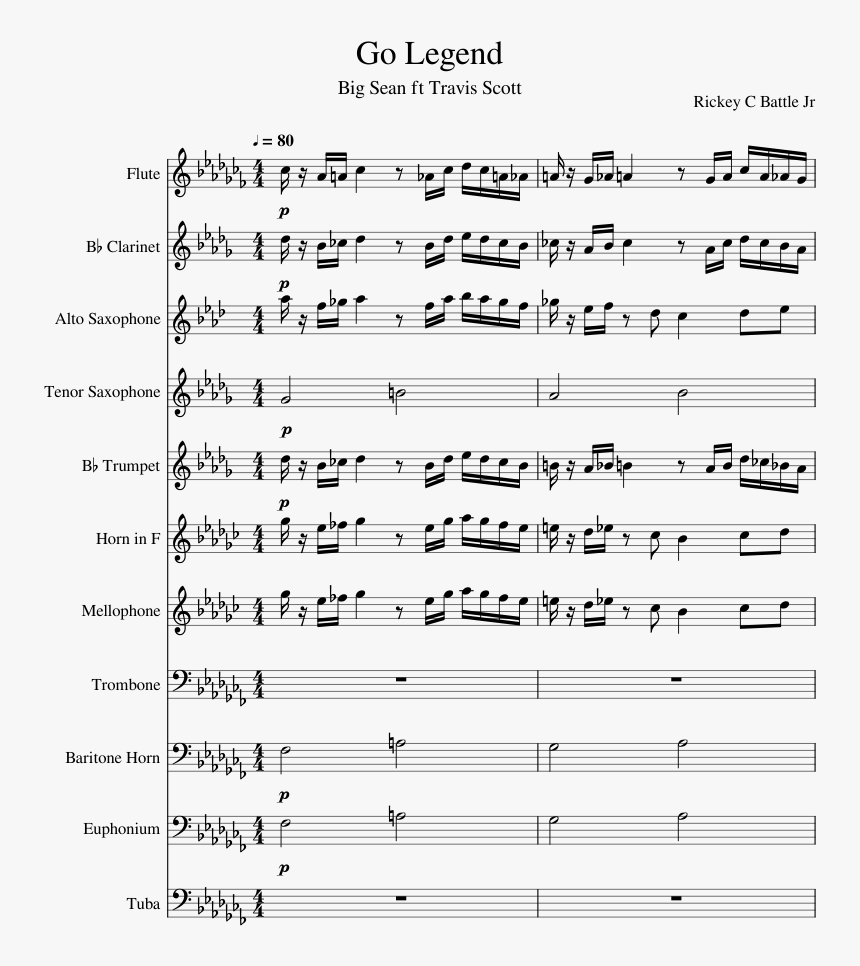 High Hopes Flute Sheet Music, HD Png Download, Free Download