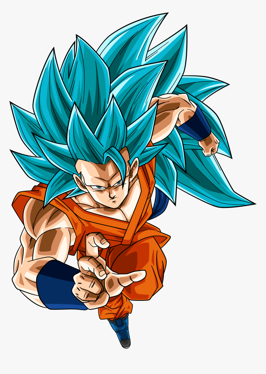 Super Saiyan Blue 3 Goku Dragonball Super By Rayzorblade189-d9uwd4z - Goku Ssj Blue 3, HD Png Download, Free Download