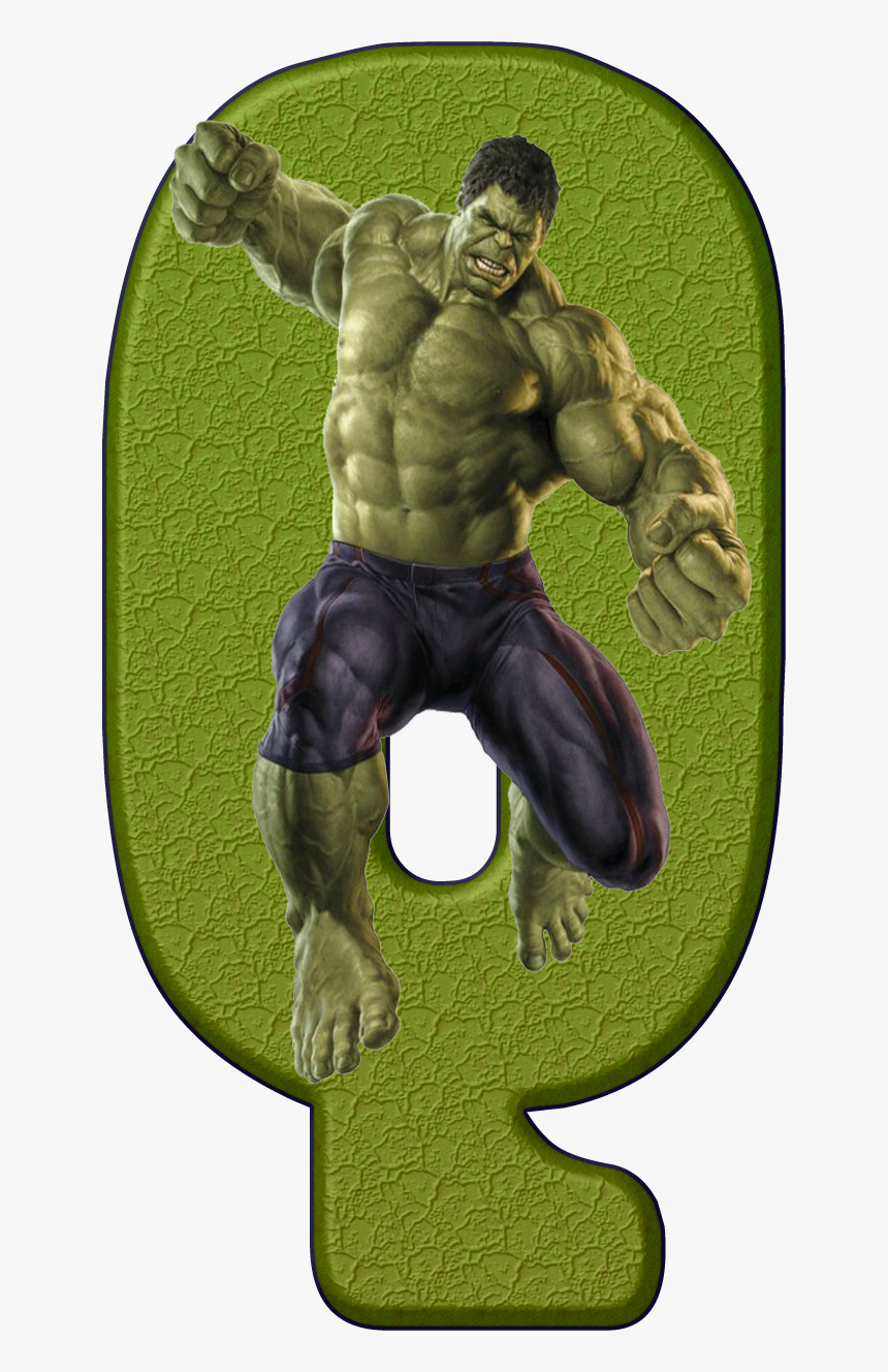 Letra E De Hulk - Hulk Letter, HD Png Download, Free Download