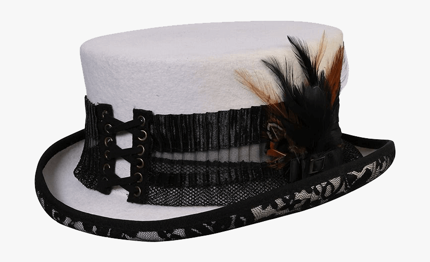 White Lightning Steampunk Hat - Beige, HD Png Download, Free Download