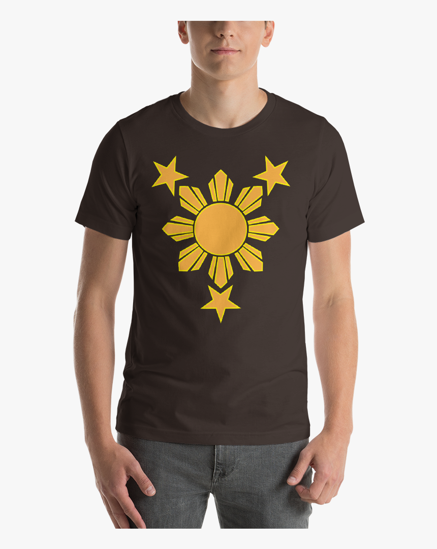 Pilipinas Stars And Sun Filipino Short Sleeve Unisex - Sun And Stars, HD Png Download, Free Download