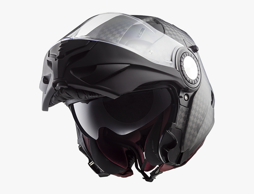 Ls2 Ff313 Vortex Solid Carbon - Motorcycle Helmet, HD Png Download, Free Download