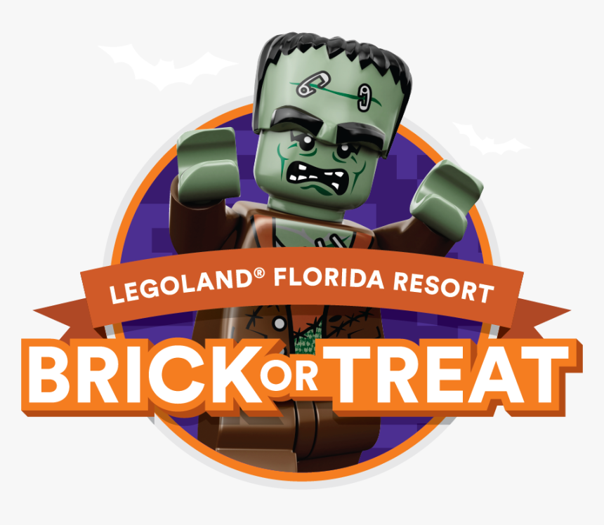Brick Or Treat At Legoland Florida - Legoland California Brick Or Treat Logo, HD Png Download, Free Download