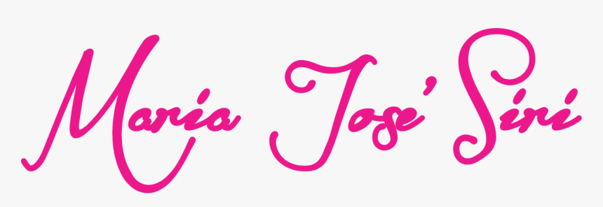 Transparent Siri Png - Maria Jose Logo, Png Download, Free Download