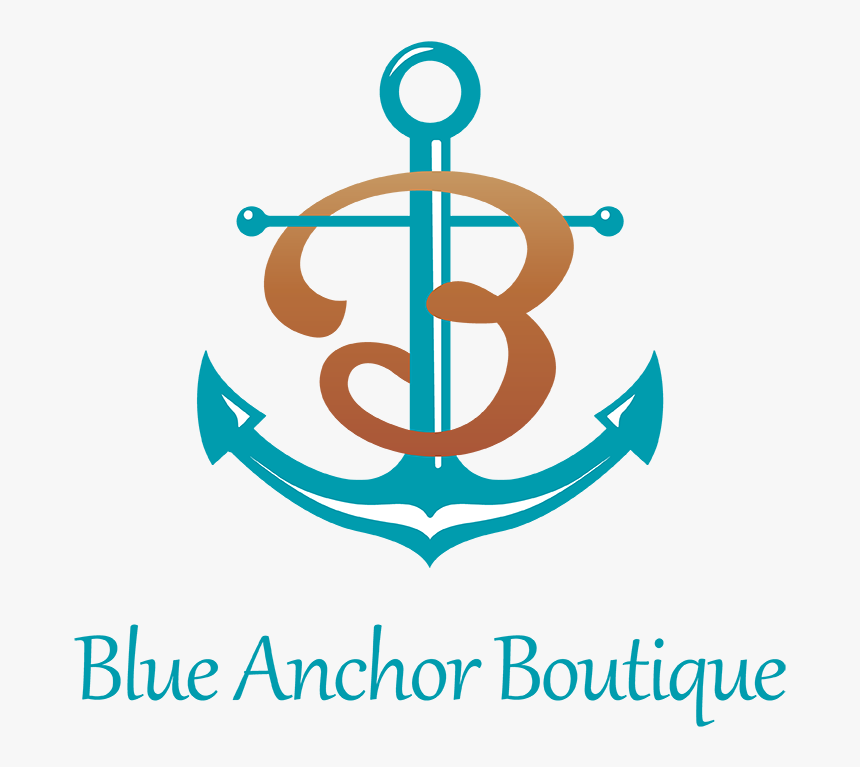 Elegant, Playful, Retail Logo Design For Blue Anchor - Graphic Design, HD Png Download, Free Download