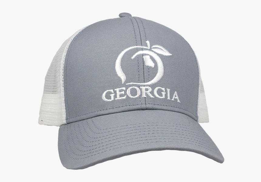 Georgia Mesh Back Trucker Hat - Peach State Pride, HD Png Download, Free Download