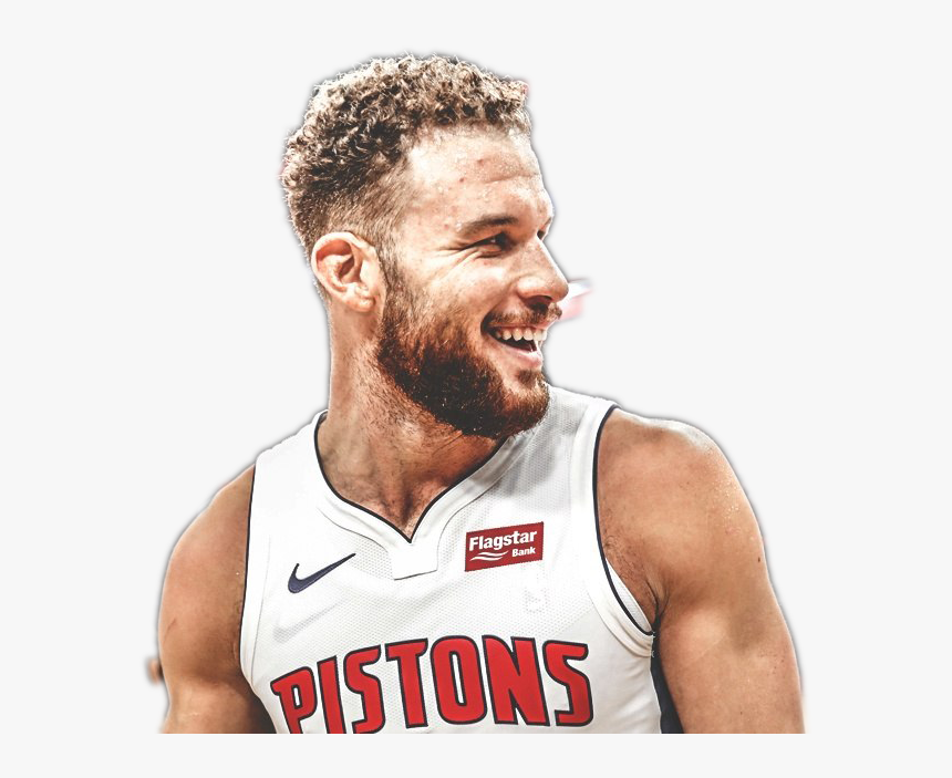 Blake Griffin Png Image - Detroit Pistons Jersey, Transparent Png, Free Download