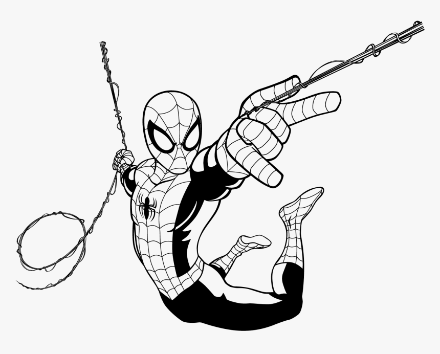 Captain Spiderman Spider-man Ultimate Iron America - Ultimate Spider Man Drawing, HD Png Download, Free Download