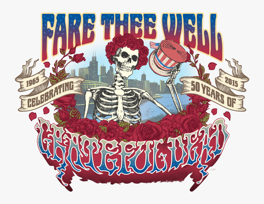 Grateful Dead Logo Png - Grateful Dead Gig Poster, Transparent Png, Free Download