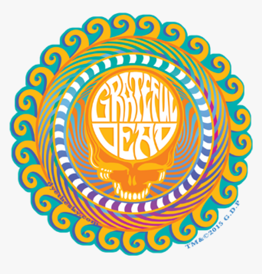 Sticker Grateful Dead, HD Png Download, Free Download