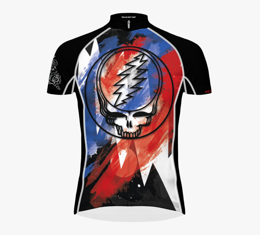 Grateful Dead Magnolia Men"s Evo Cycling Jersey - Active Shirt, HD Png Download, Free Download