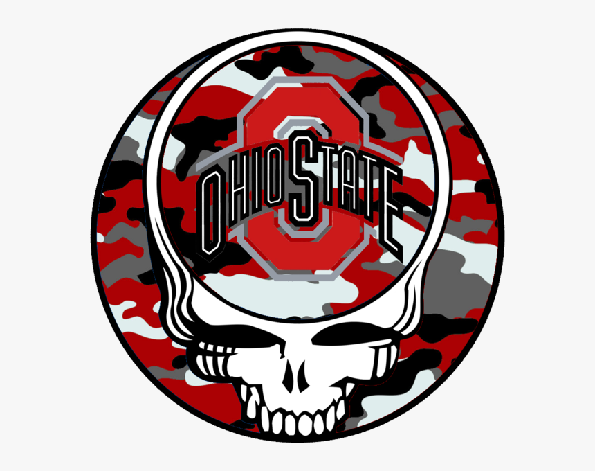 Clip Art Ohiostate Free Images At - Grateful Dead Steal Your Face, HD Png Download, Free Download
