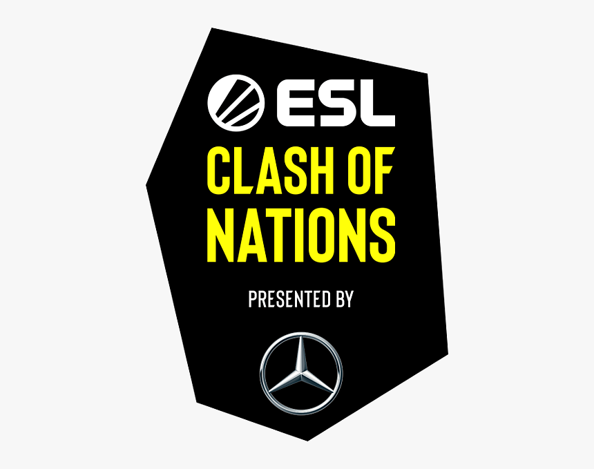 Esl Clash Of Nations Bangkok 2019 Logo - Mercedes Benz, HD Png Download, Free Download