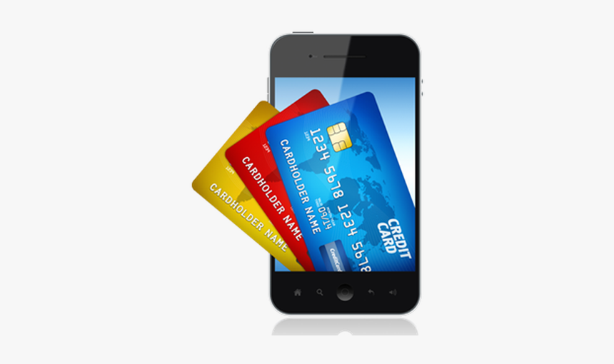 Mobile As Credit Card, HD Png Download, Free Download