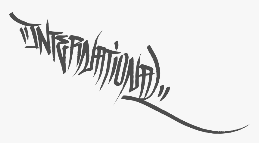 Raseone International Handstyle Big - Graffiti Handstyle Png, Transparent Png, Free Download