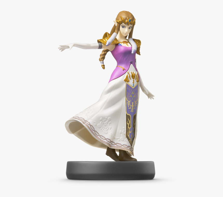 Zelda Amiibo - Smash Bros Zelda Amiibo, HD Png Download, Free Download