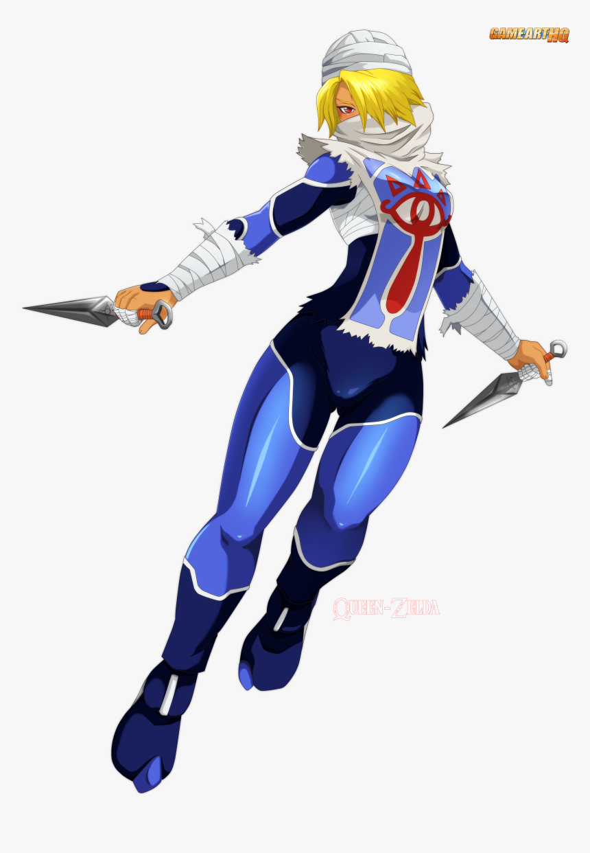 Legend Of Zelda Sheik Render, HD Png Download, Free Download