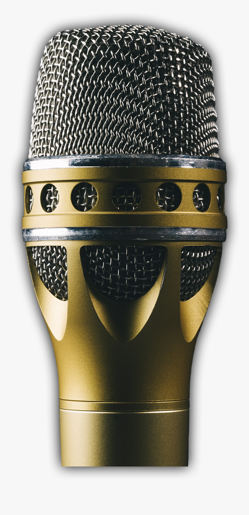 Transparent Gold Mic Png - Microphone, Png Download, Free Download