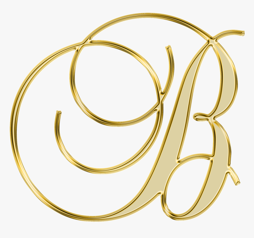 B Gold Letter Png , Png Download - Gold Letter B Png, Transparent Png, Free Download