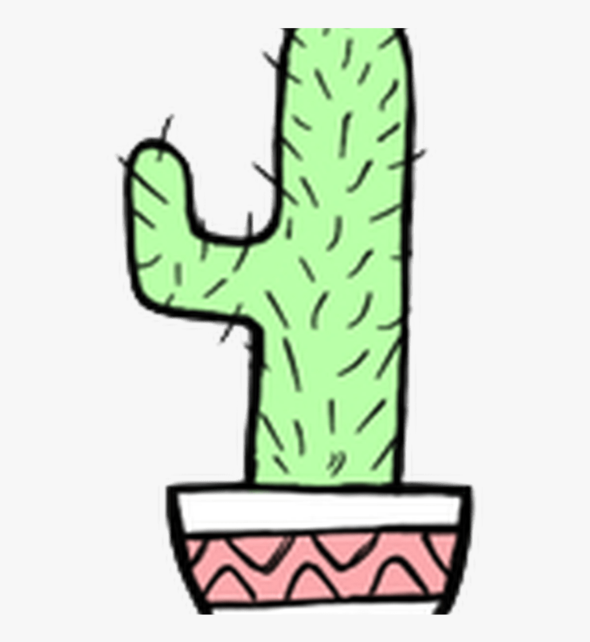 Transparent Cactus Png Tumblr - Transparent Tumblr Cactus Png, Png Download, Free Download