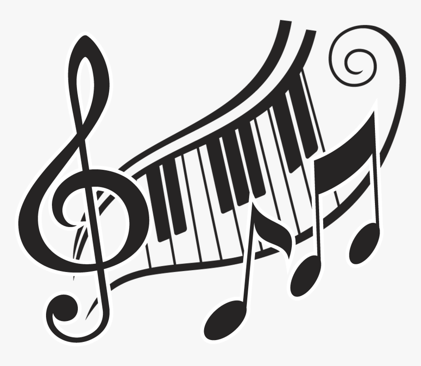 Обсуждение На Liveinternet - Piano Keys And Music Notes, HD Png Download, Free Download