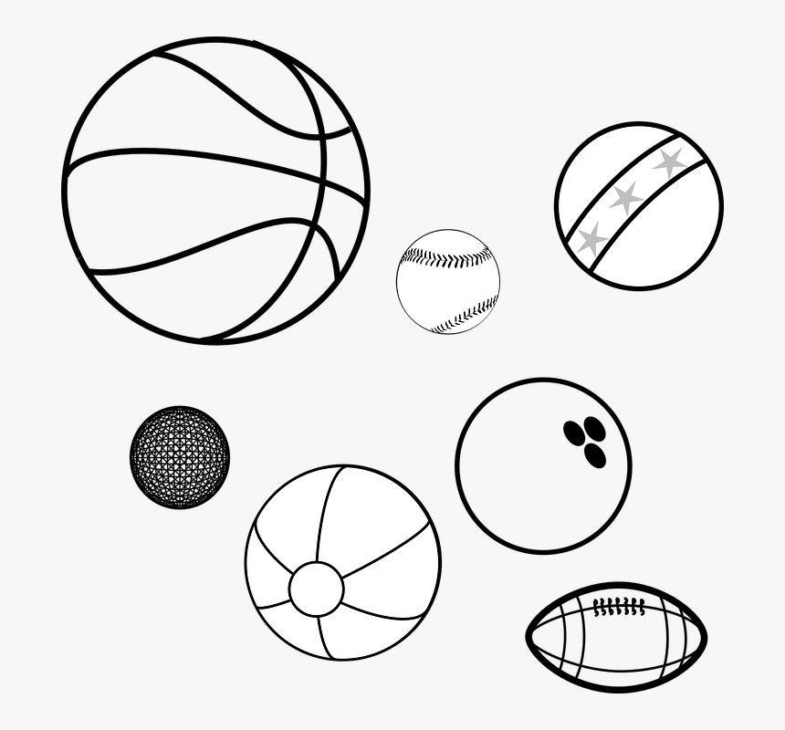Mini Inflatable Pvc Basket Ball From Factory - Transparent Background Basketball Clipart Black And, HD Png Download, Free Download
