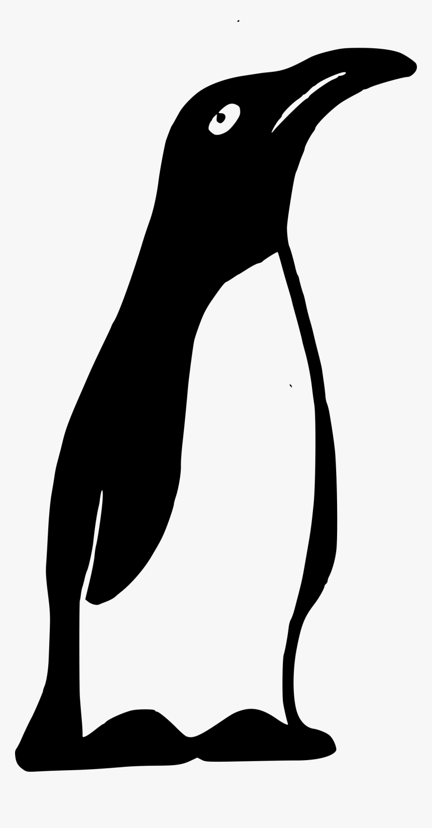 Penguin Clipart Black And White Free, HD Png Download, Free Download