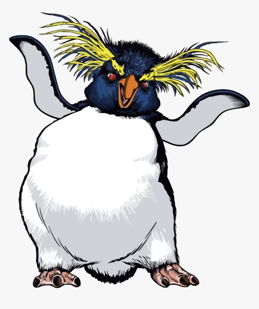 Happy Feet Old Penguin Clipart Png - Happy Penguin Feet Cartoon, Transparent Png, Free Download