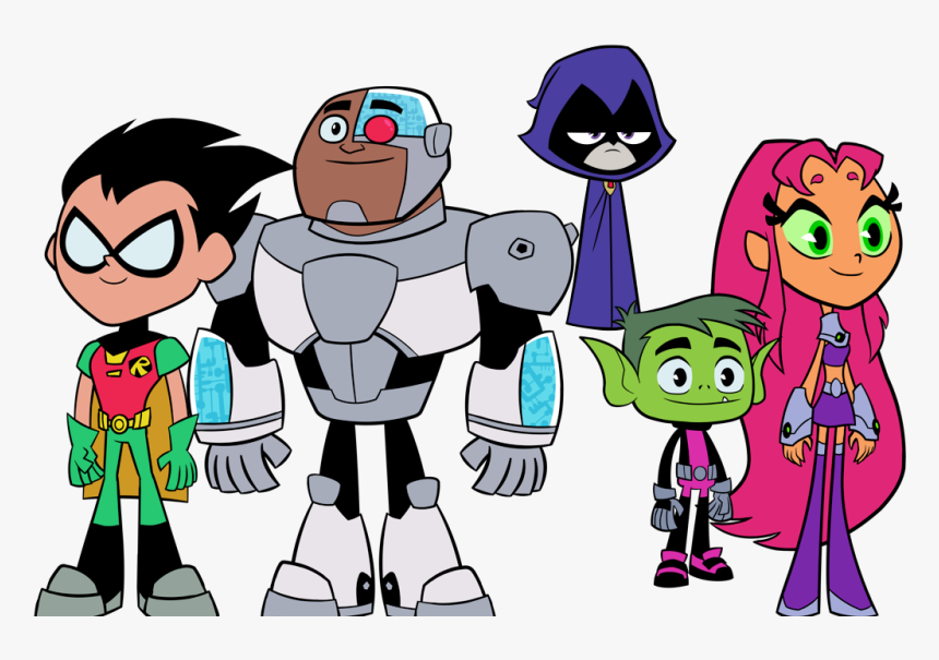 Teen Titans Logo Characters