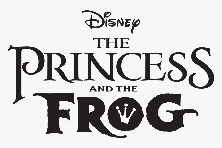 Princess And The Frog Black And White, HD Png Download, Free Download