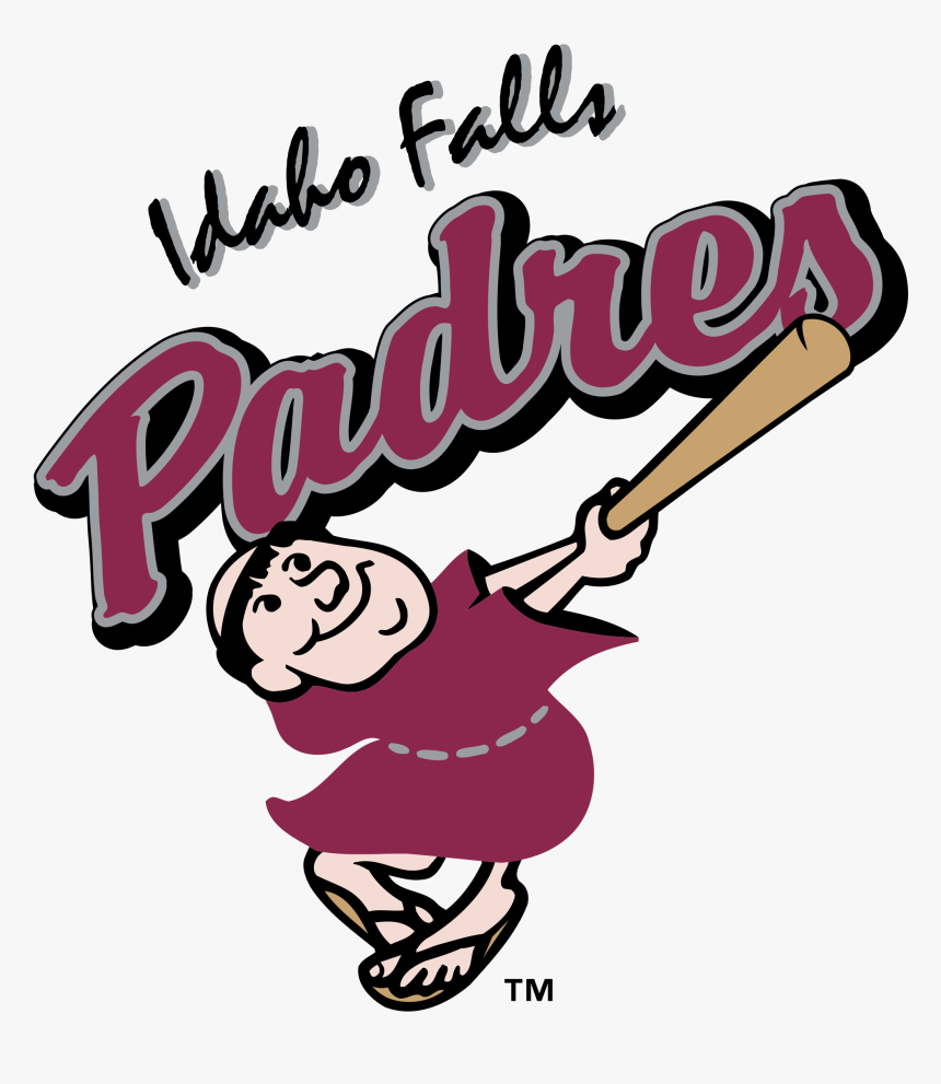 Idaho Falls Padres Logo Png Transparent - San Diego Padres Friar, Png Download, Free Download