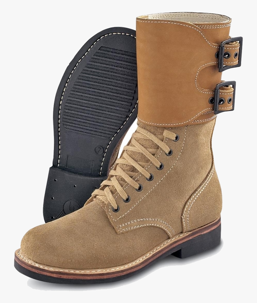 Suede Combat Boots Men, HD Png Download, Free Download