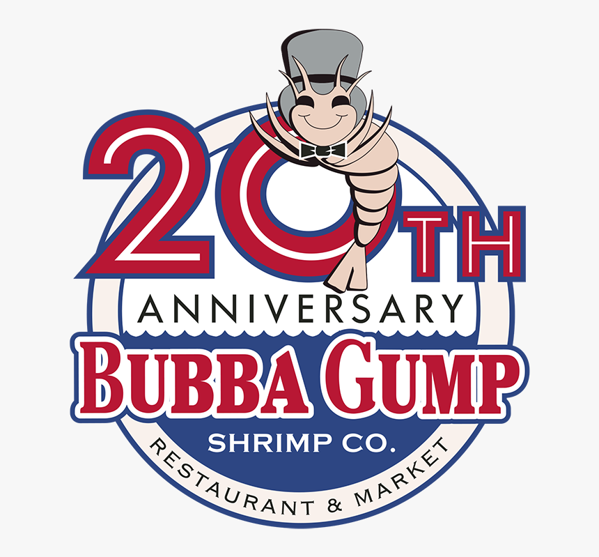 20th Bgsc"
 Class="img Responsive True Size - Bubba Gump Shrimp Cartoon, HD Png Download, Free Download