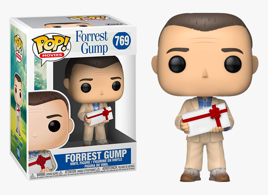 Forrest Gump With Chocolates Funko Pop Vinyl Figure - Forrest Gump Funko Pops, HD Png Download, Free Download