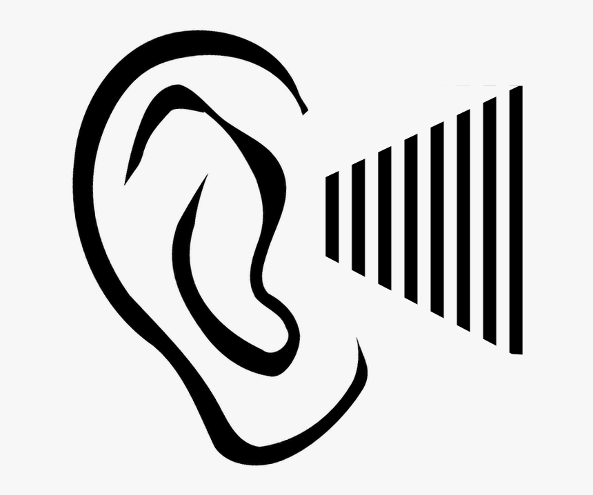 Audiology Icon - Sound Waves And Ear Png, Transparent Png, Free Download