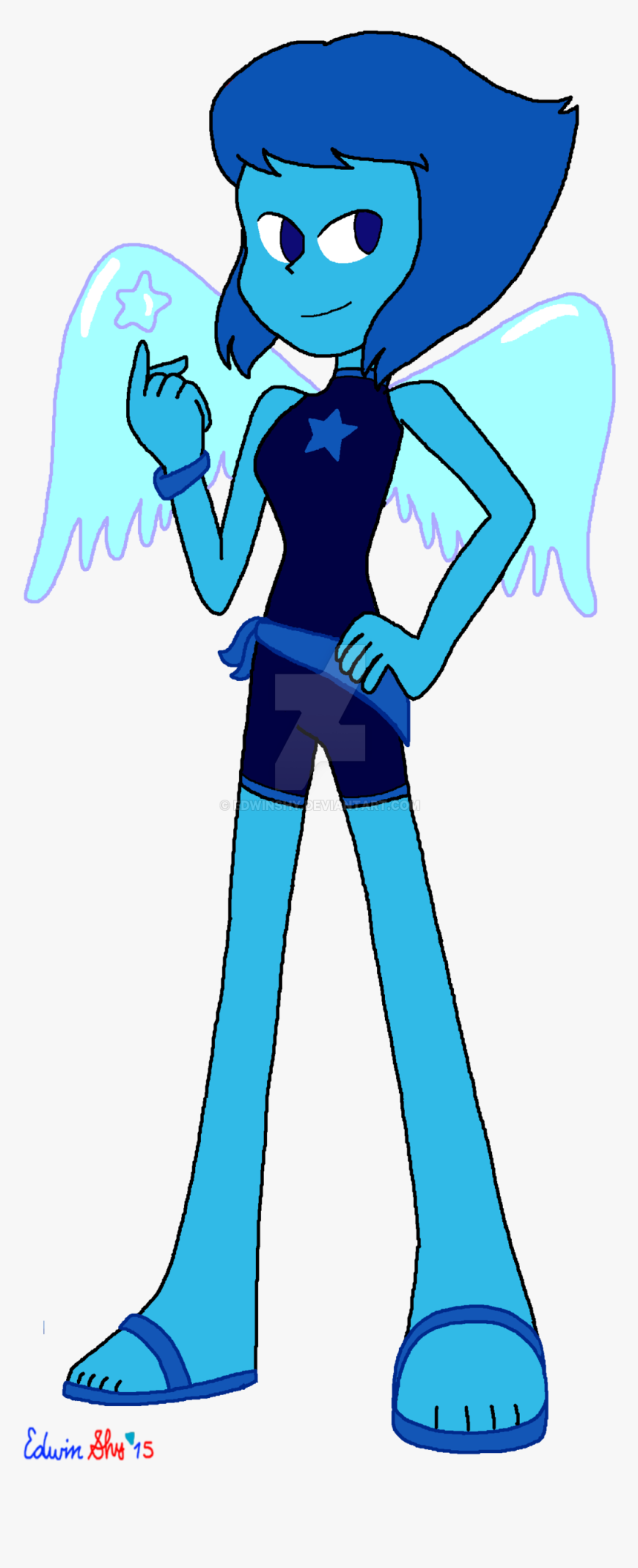 Jewel Clipart Crystal Gem - Lapis Lazuli Crystal Gem Su, HD Png Download -  kindpng