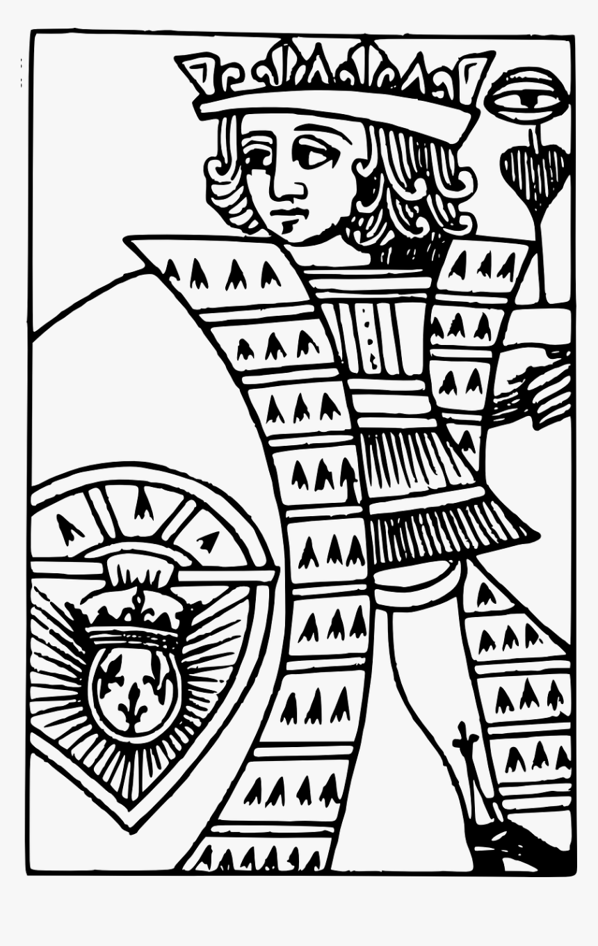 Playing Card Deck Line Art, HD Png Download, Free Download