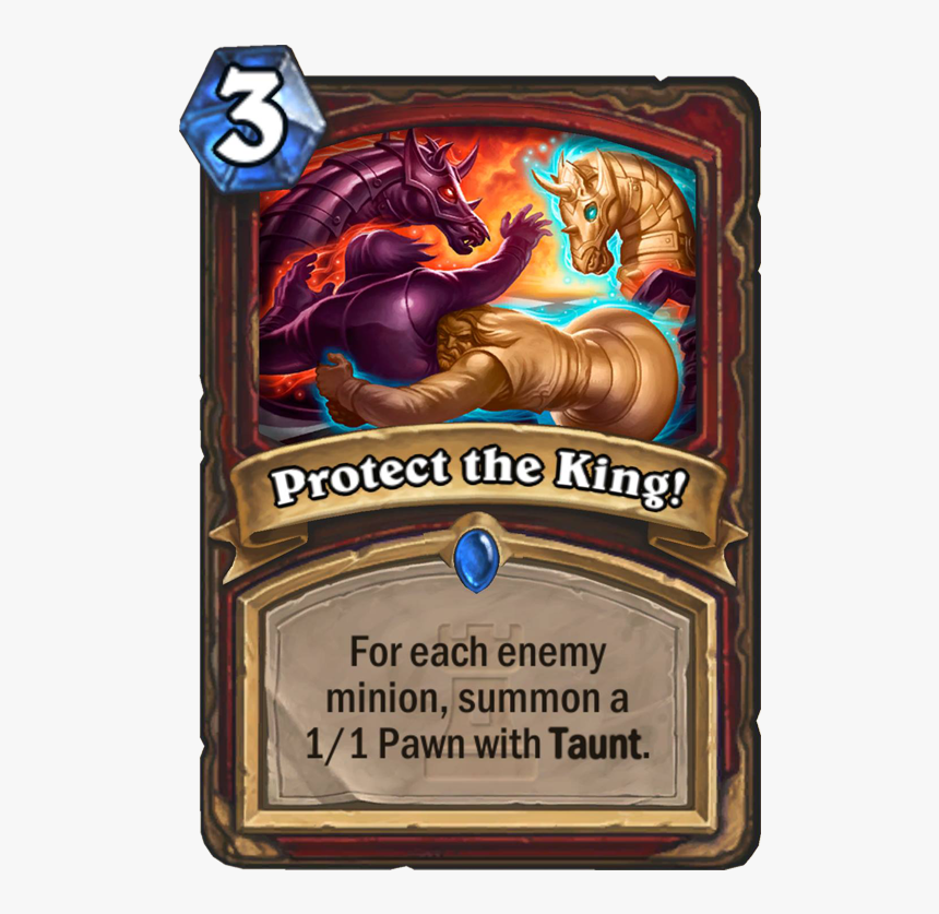 Protect The King Hearthstone, HD Png Download, Free Download