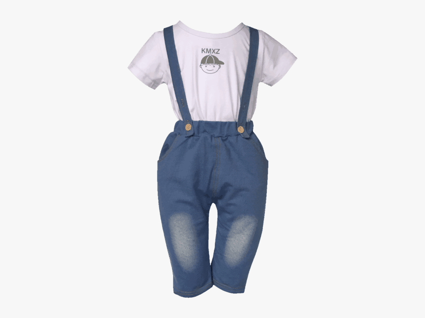 Baby Suspender Outfit - One-piece Garment, HD Png Download, Free Download