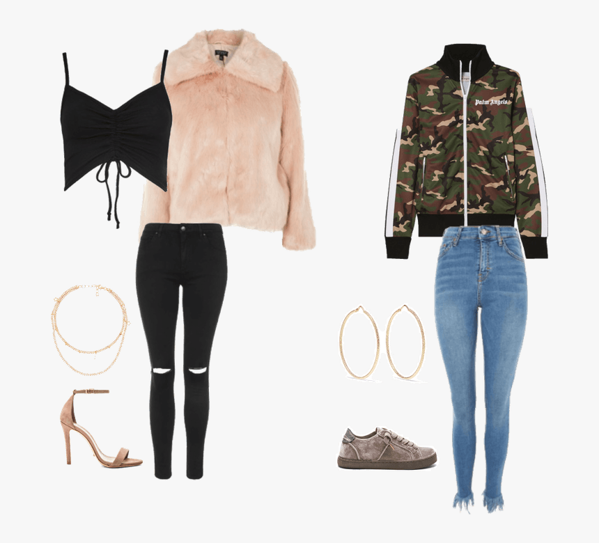 Instagram Baddie - Palm Angels Camo Track Jacket Sale, HD Png Download, Free Download