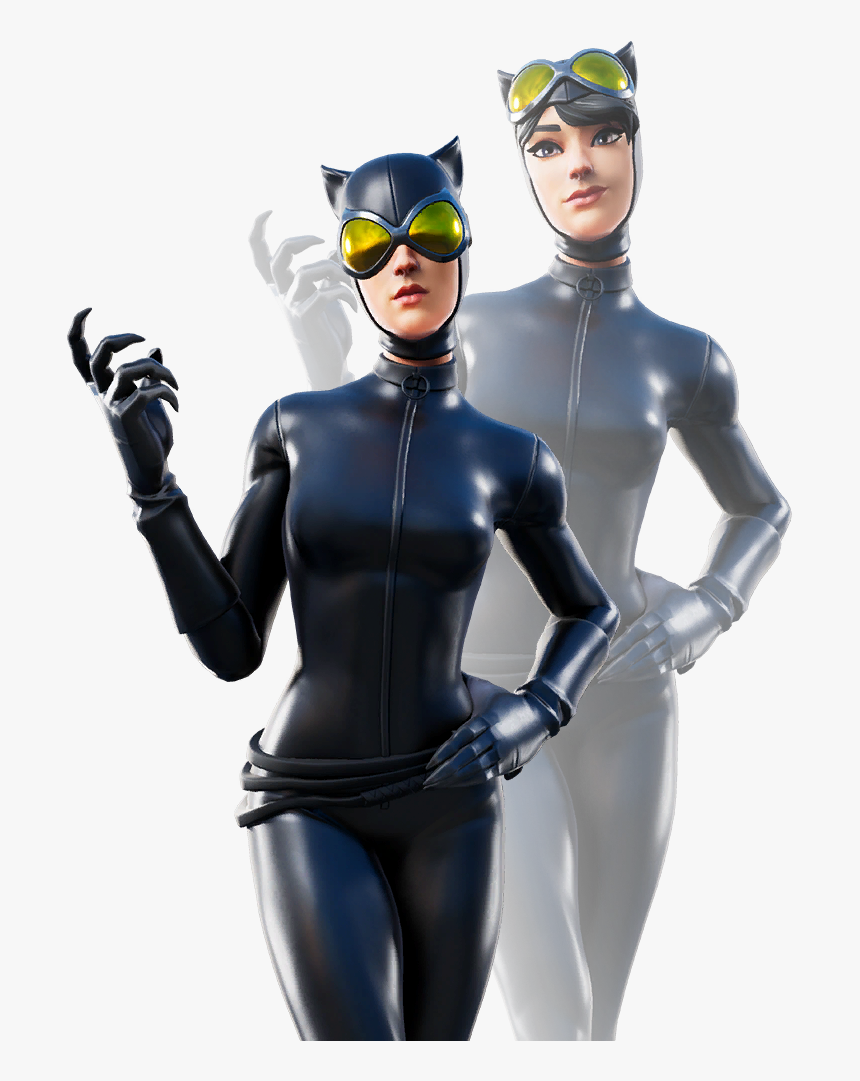 Catwoman Comic Book Outfit - Fortnite Catwoman Comic Book Outfit, HD Png Download, Free Download