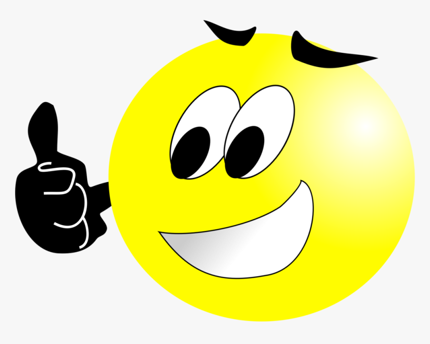 Emoticon,smiley,yellow - Clipart Face Well Done Smiley Transparent Background, HD Png Download, Free Download