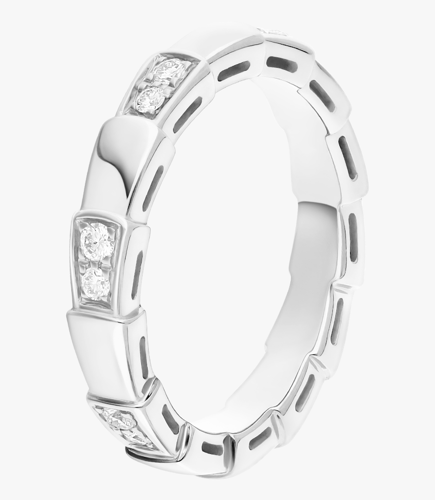 Transparent White Ring Png - Bvlgari Serpenti Ring, Png Download, Free Download