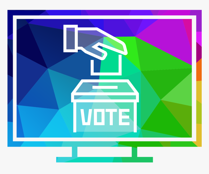 Icon Of Hand Putting Ballot In Voting Box - Graphic Design, HD Png Download, Free Download