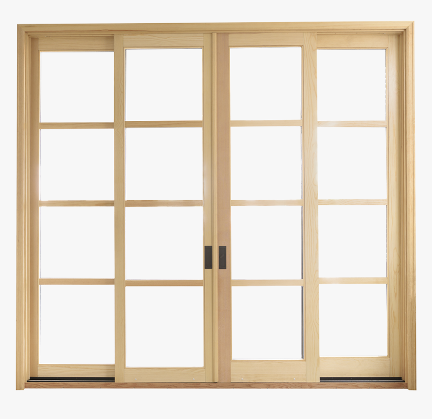 Glass Wood Sliding Doors, HD Png Download, Free Download