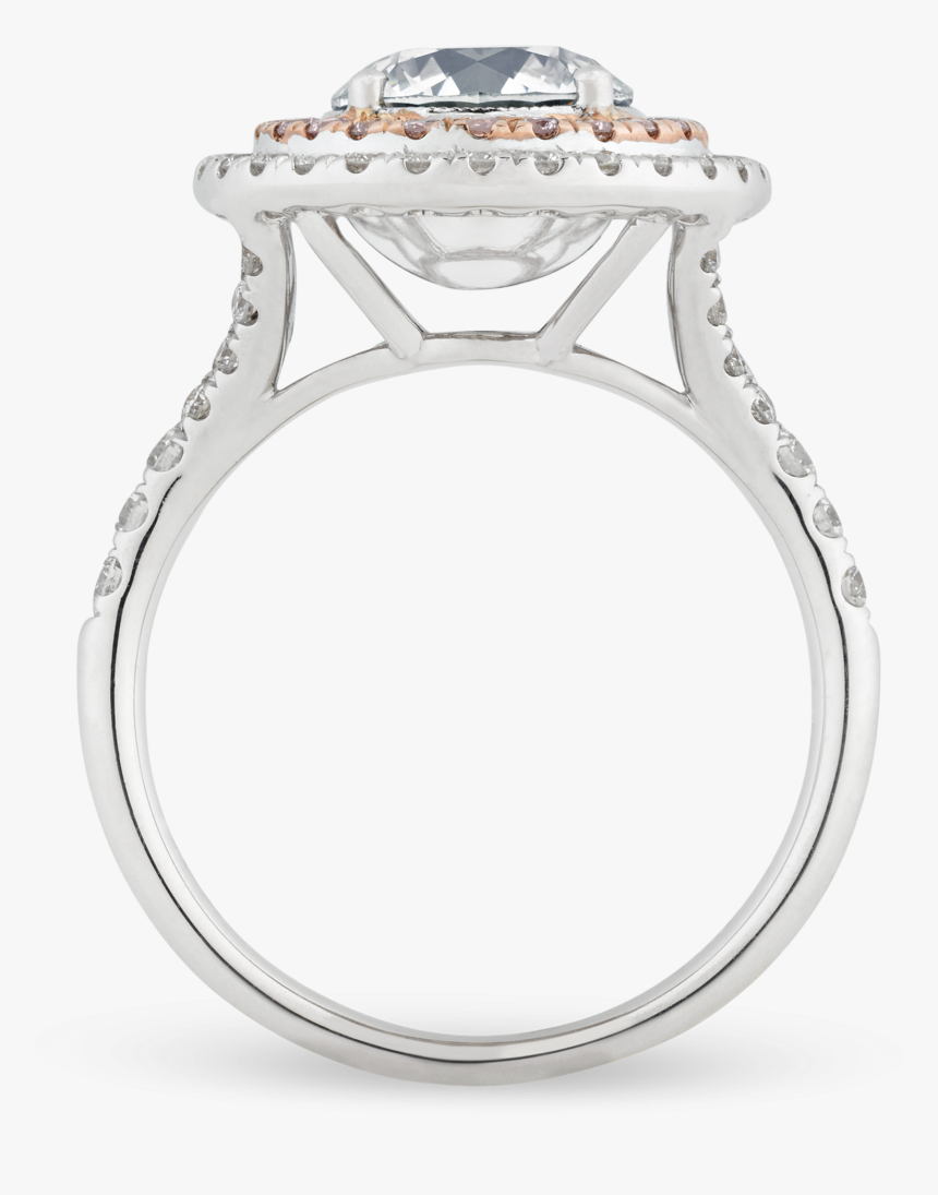 Fancy Very Light Grey Diamond Ring, - Engagement Ring, HD Png Download, Free Download
