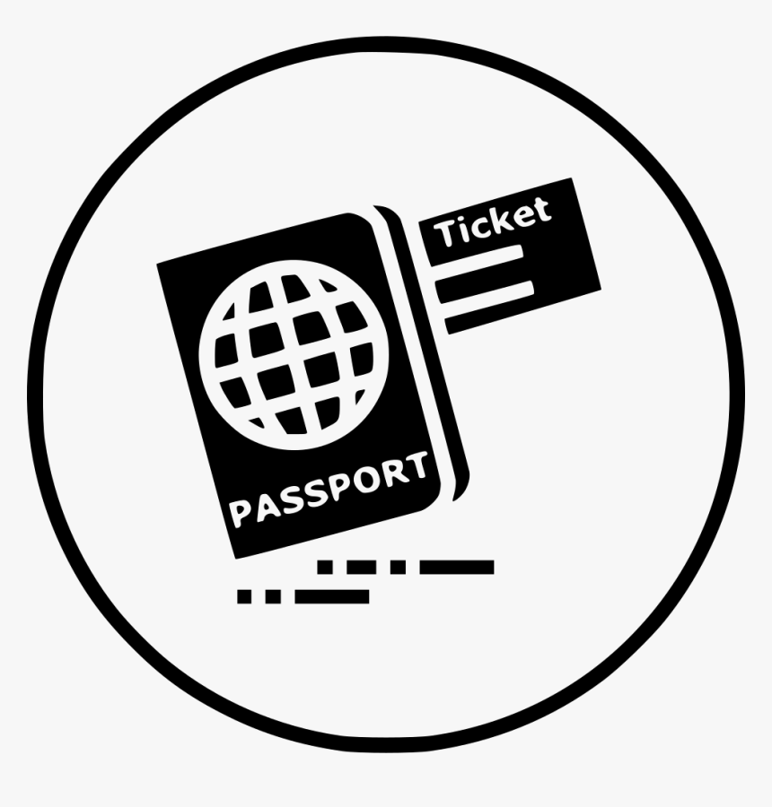 Ticket Passport Travel Visa Identity Tourism Document - Visa Passport Vector Png, Transparent Png, Free Download