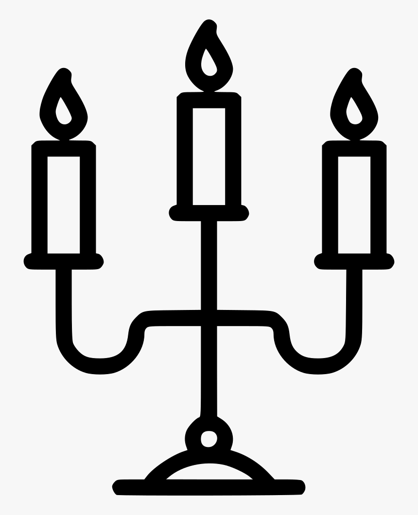 Candle Light Candelabra Christmas, HD Png Download, Free Download